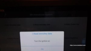 Xtool x100 pad2 pro with KC100 adapter program 5th immo for audi A6l-08