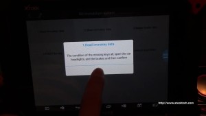 Xtool x100 pad2 pro with KC100 adapter program 5th immo for audi A6l-09