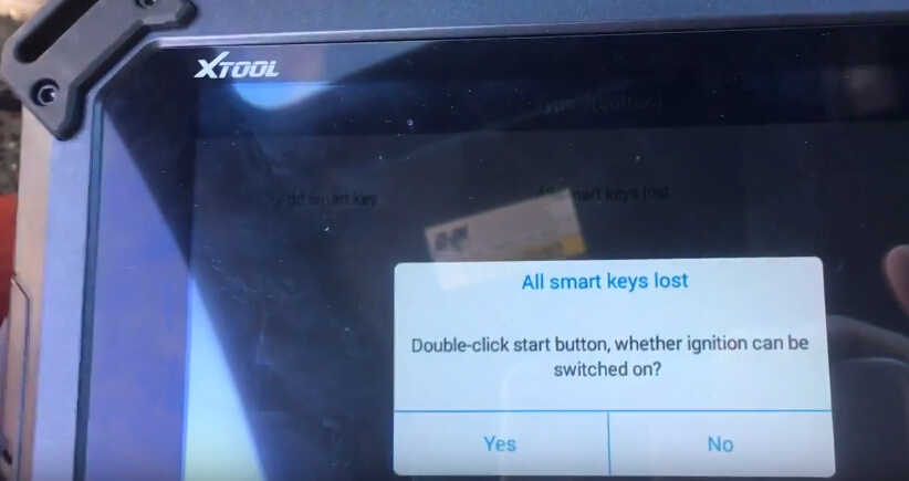 XTOOL X100 PAD2 All Key Lost Programming for Honda Civic 2015 Smart Key (7)