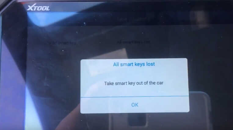 XTOOL X100 PAD2 All Key Lost Programming for Honda Civic 2015 Smart Key (9)